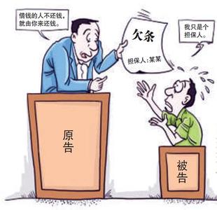 擔保人免責